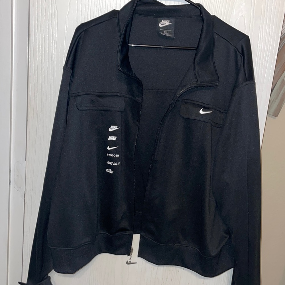 Nike zip up jacket Nike crop